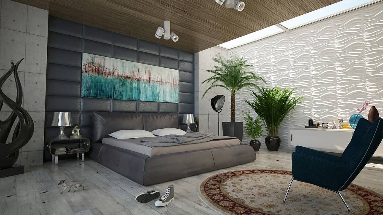 Peu importe le style de votre chambre à coucher, les matériaux ajoutent du caractère.